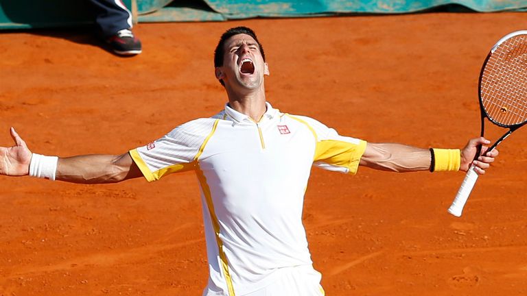 Novak Djokovic: Has beaten Rafael Nadal on clay this year