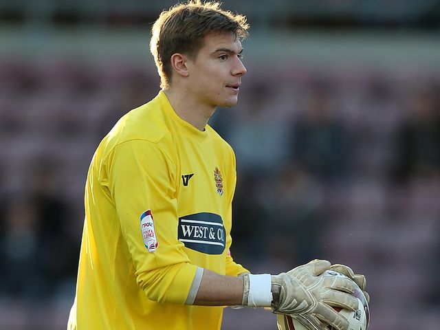 Chris Lewington: Impressive display between the sticks