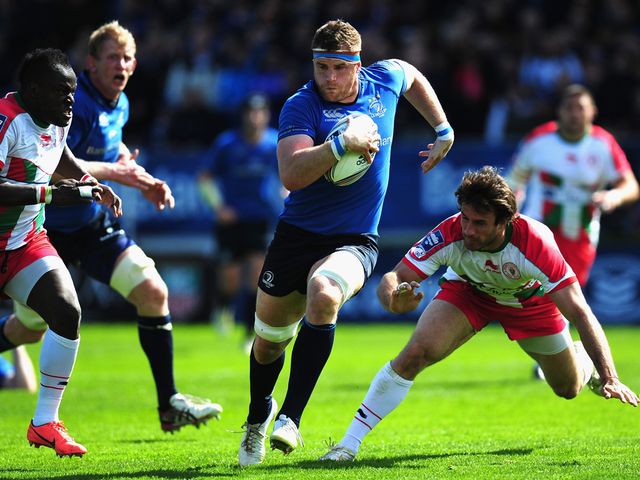 Heaslip bursts clear for his second try