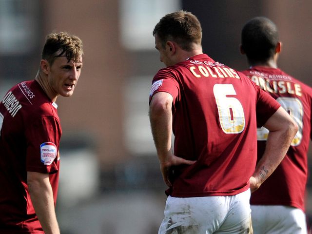 Lee Collins: Scored at the wrong end