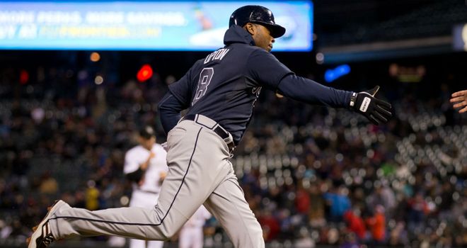 Justin Upton: Joined his brother in hitting a home run