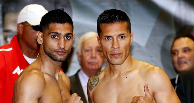 Return of the King: Diaz is a 7/1 shot to beat home favourite Khan