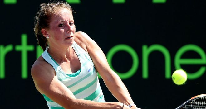 Annika Beck: Fought back from a set down to reach quarter-finals