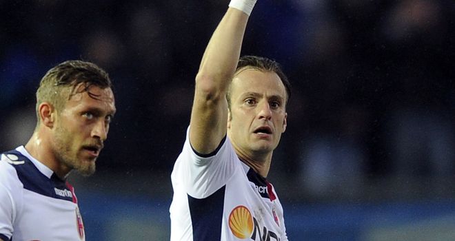 Alberto Gilardino equalised for Bologna
