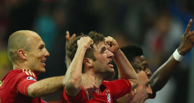 Thomas Muller: Has scored 13 league goals this season as Bayern comfortably won the Bundesliga title