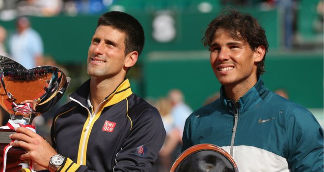 Rafael Nadal was forced to hand over the winner's trophy in Monte Carlo