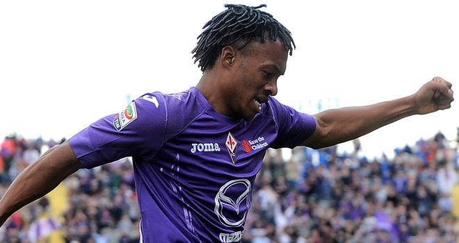 Juan Cuadrado found the net in Fiorentina's dramatic win