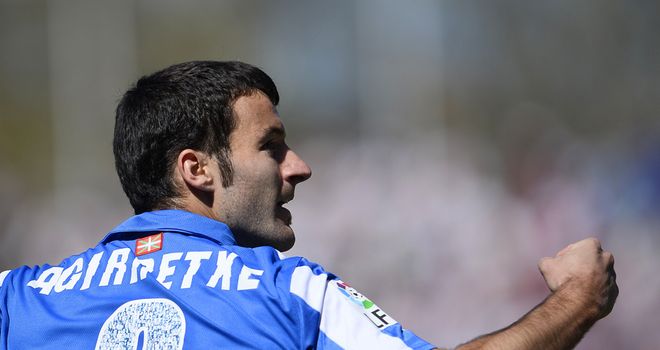 Imanol Agirretxe: Helped Real Sociedad to victory