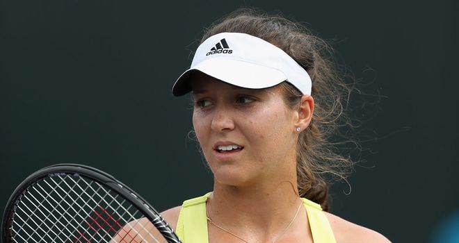 Laura Robson: Eliminated in opening round of the Katowice Open in Poland