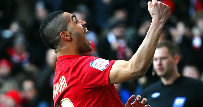 Lewis McGugan: On target again for Forest in draw with Blackpool