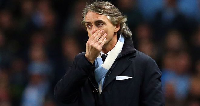 Roberto Mancini claims winning the FA Cup and finishing second would represent a good season