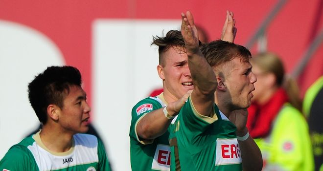 Johannes Geis struck Greuther Furth's winner