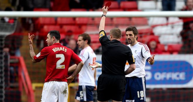 Sam Ricketts' sending-off proved pivotal