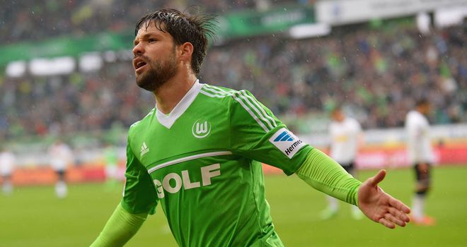 Diego was on target in Wolfsburg's victory