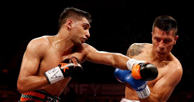 Amir Khan: Hoping to continue his progress after career slump