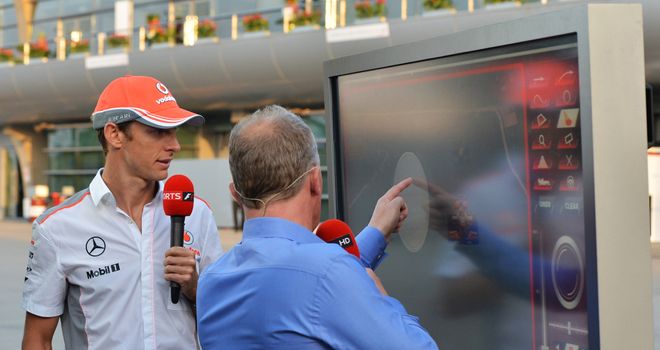 Jenson joined Johnny on the SkyPad earlier in the week