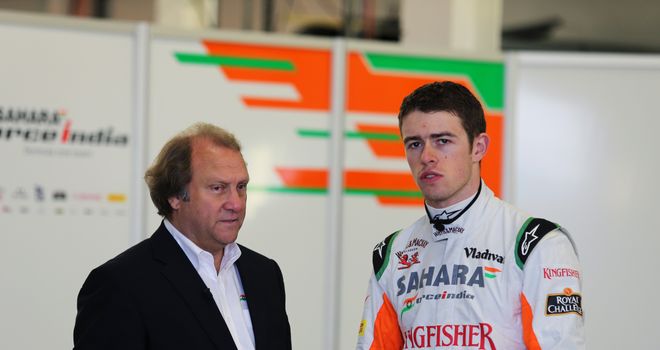 Bob Fernley: Says Paul Di Resta can leave the team if he wants