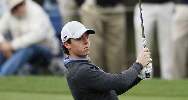 Rory McIlroy: Hat-trick of bogeys round the turn