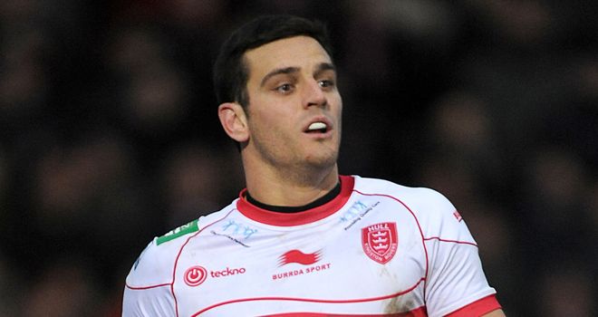 Craig Hall: scored two first-half tries in Hull KR's Challenge Cup win over St Helens
