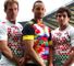 The new England Sevens shirts feature a pixellated design