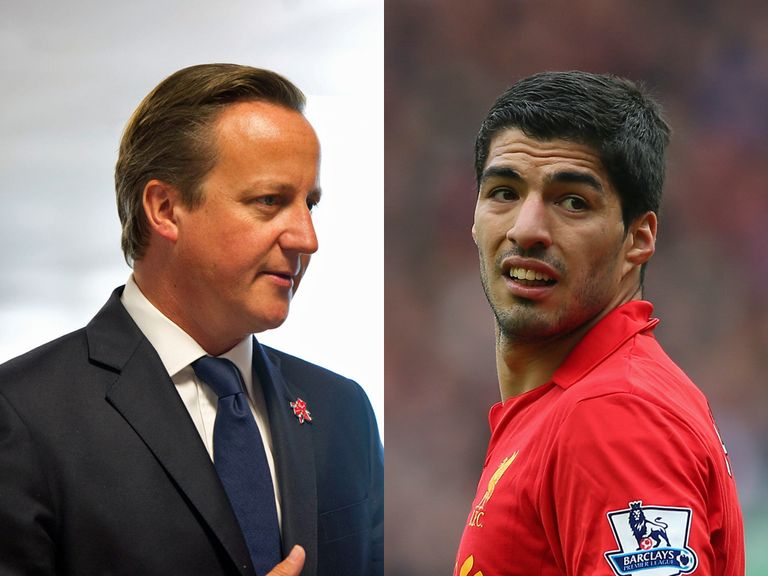 David Cameron: Explained his comments on Suarez's ban