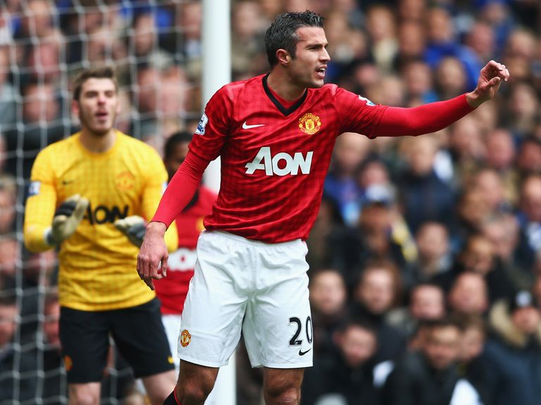 Van Persie: Backed to end goal drought