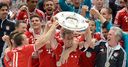 Bayern Munich celebrate title