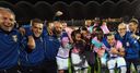 Evian edge towards safety