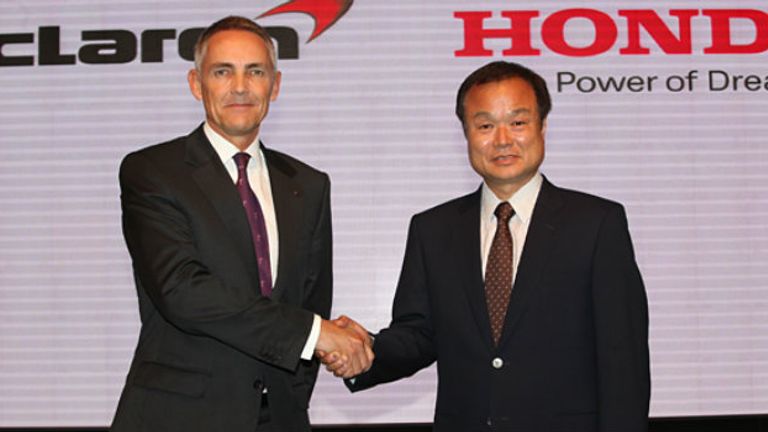 Honda and McLaren will join forces in 2015