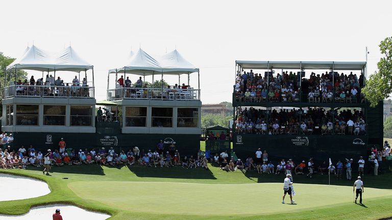 The 13th hole at Colonial