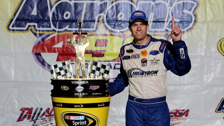 David Ragan: Took the lead from Carl Edwards on final lap