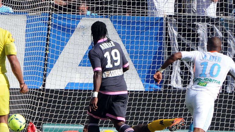 Andre Ayew: Scores against Toulouse