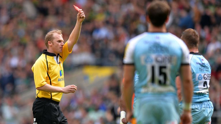 Wayne Barnes: Believes player reaction to new scrum rulings has been positive