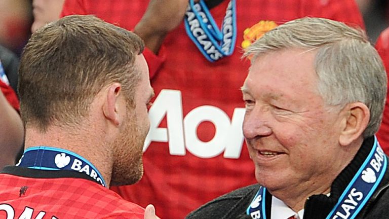 Wayne Rooney and Sir Alex Ferguson eye to eye as Manchester United are crowned champions.