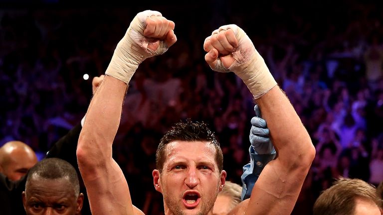 Carl Froch: threw almost 1,000 punches in win over Kessler