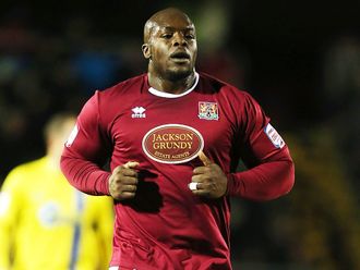 Adebayo Akinfenwa: Released by Cobblers