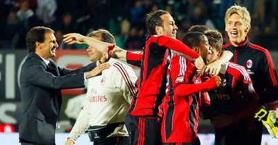 Allegri thanks Milan players