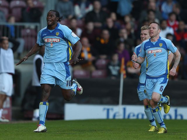 Calvin Zola: Scored two first-half goals