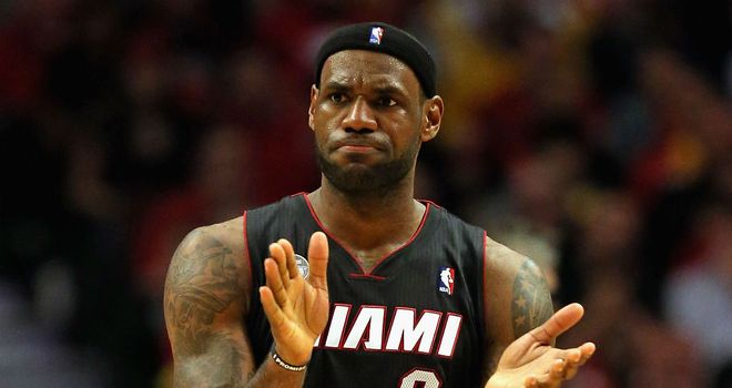 LeBron James: Led from the front for the Miami Heat