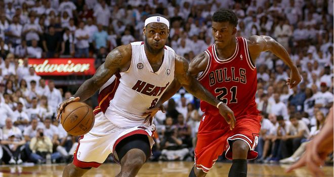 LeBron James scored 23 points for the Heat