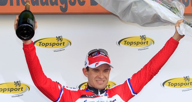 Alexander Kristoff: Held off some big names to claim stage five