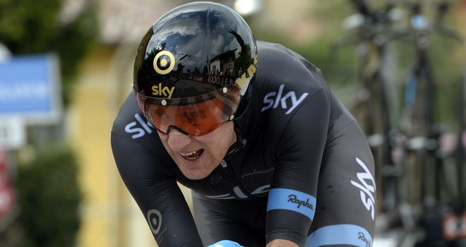 Bradley Wiggins obliterated his rivals with a stunning display