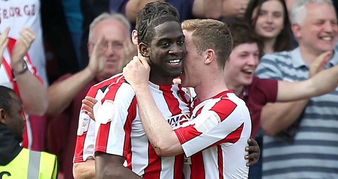 Clayton Donaldson: Bagged double in thrilling clash