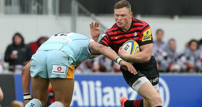 Saracens were overpowered by Northampton