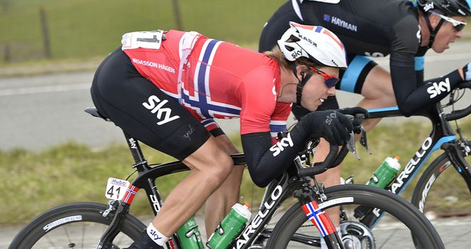 Edvald Boasson Hagen: Doubled up with his second success in Norway