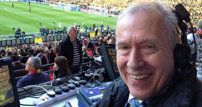 Martin Tyler: at Wembley on Saturday, on skysports.com on Tuesday