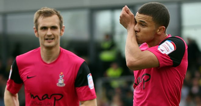 James Hanson & Nahki Wells: Celebrate at the Pirelli Stadium