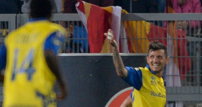 Cyril Thereau punished Roma with a late goal