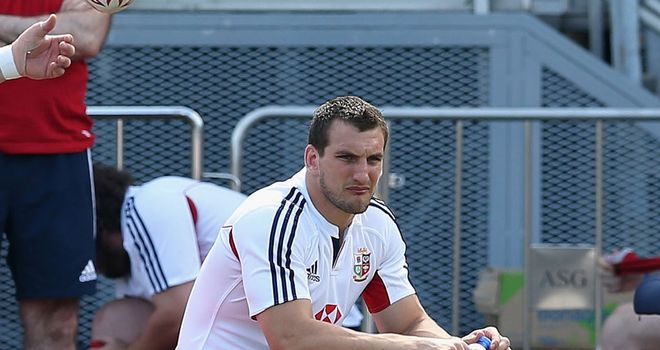 Sam Warburton has missed the Lions' opening two games due to a knee injury
