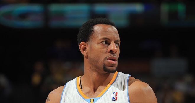 Andre Iguodala: Scored 25 points for the Denver Nuggets against the Golden State Warriors